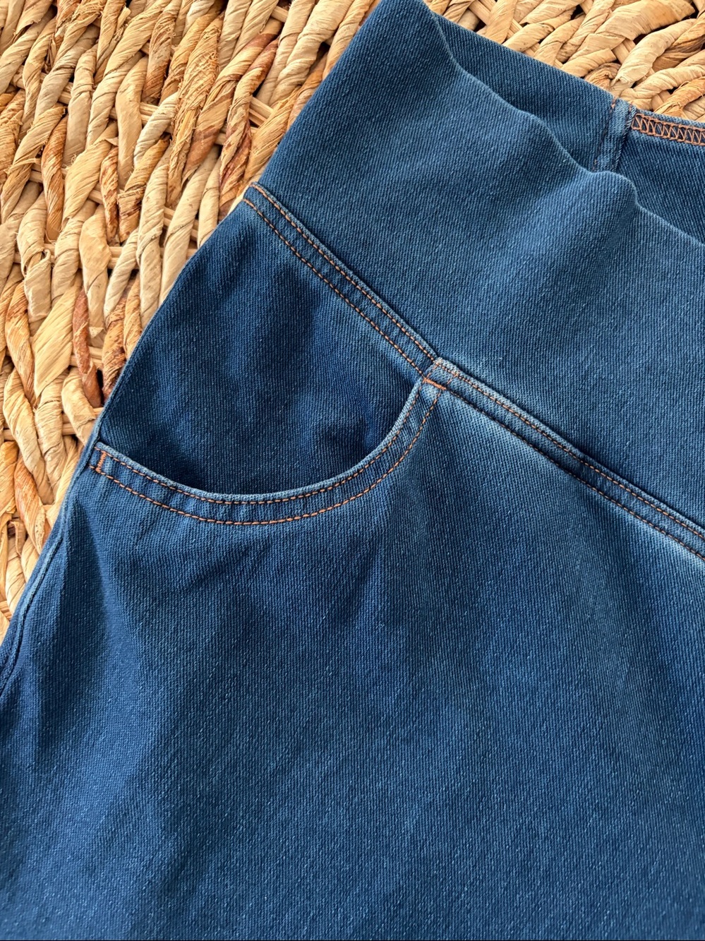Halara Flex High Waisted Crossover Wide Leg Jean - Picture 10 of 16
